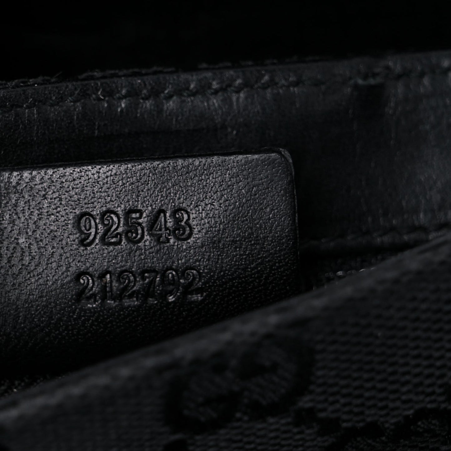 GG Monogram Web Flight Belt Bag Black