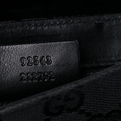 Gucci GG Monogram Web Flight Belt Bag Black 7 of 21
