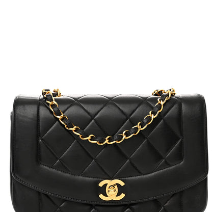 Chanel Lambskin Quilted Small Single Flap Black 8 of 16