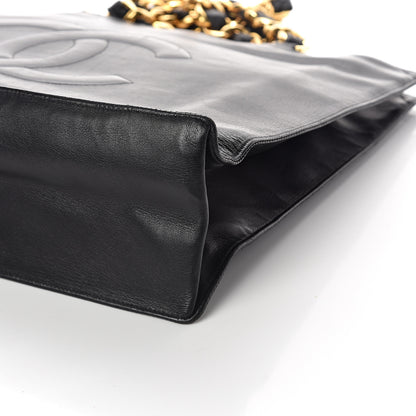 Chanel Lambskin CC Tote Black 9 of 9