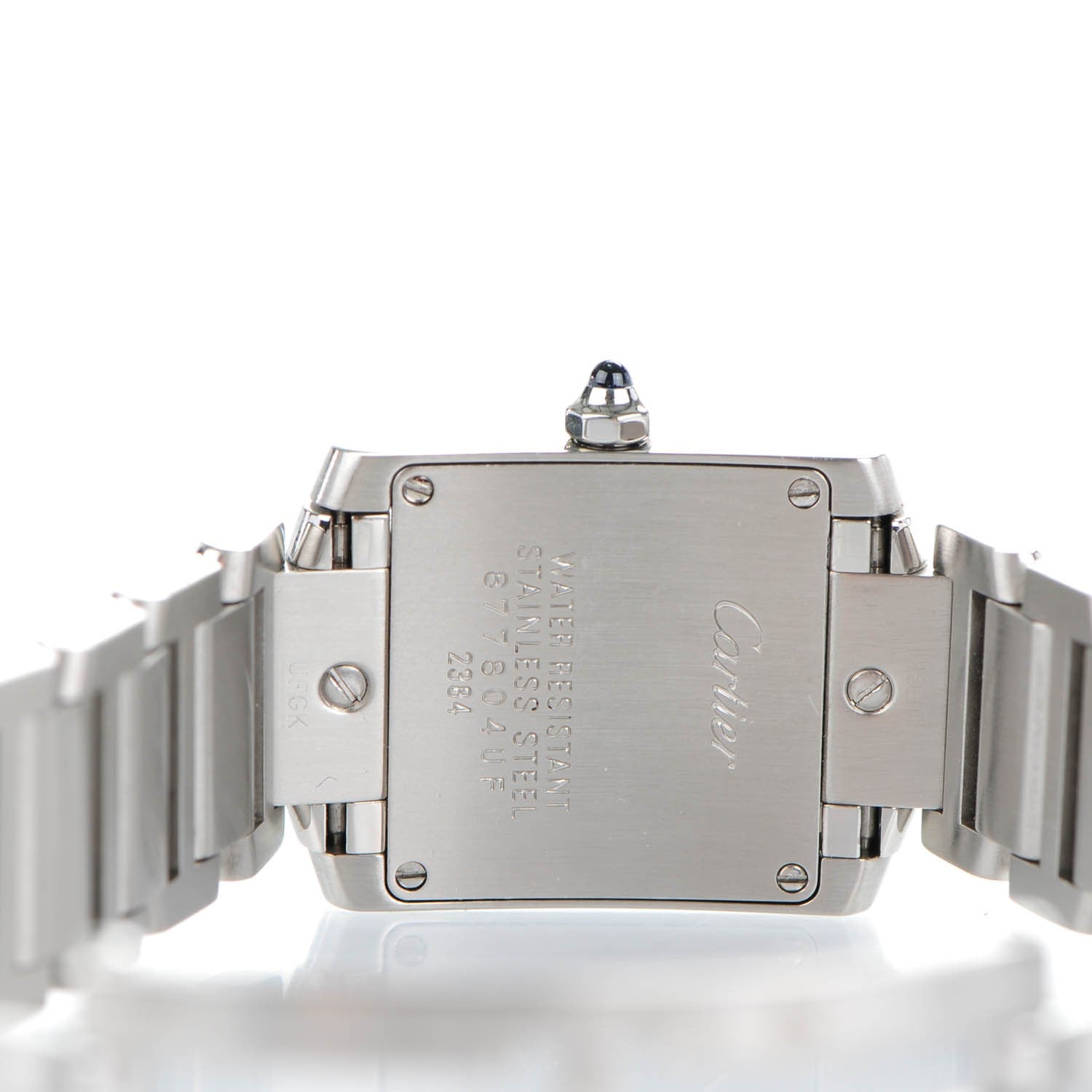 Cartier Stainless Steel 20mm Tank Francaise Quartz Watch 6 of 6