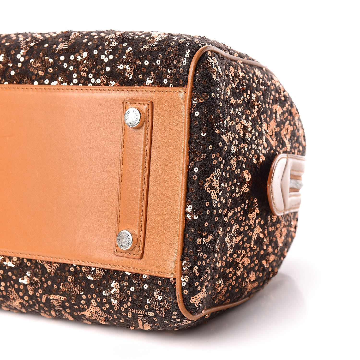 Louis Vuitton Sequin Monogram Sunshine Express Speedy Gold 6 of 20