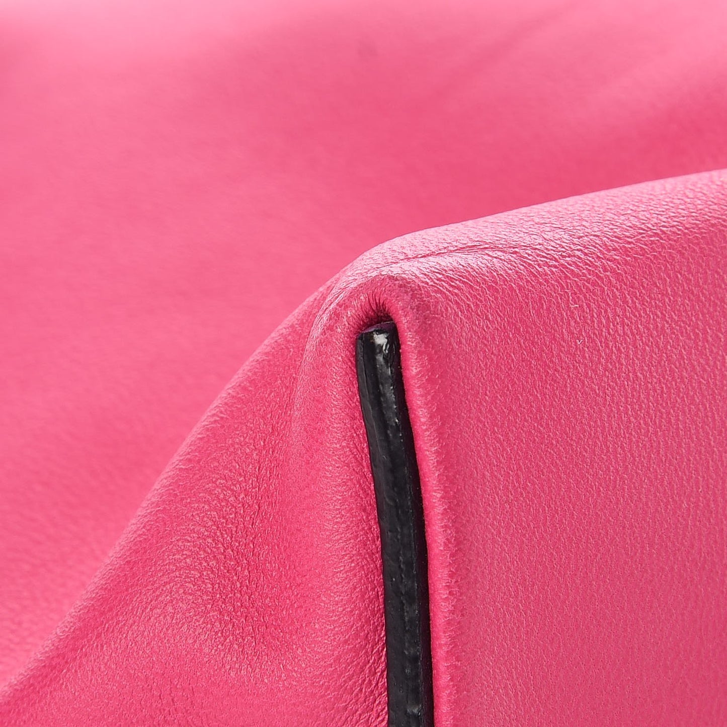 Nappa Flamenco Knot Bag Fuchsia