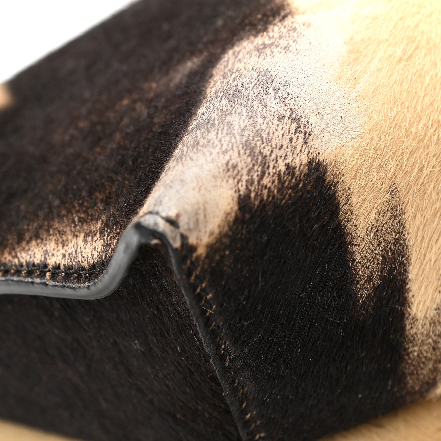 Tom Ford Calf Hair Tie Dye Small Alix Padlock Zip Hobo Bag 11 of 11