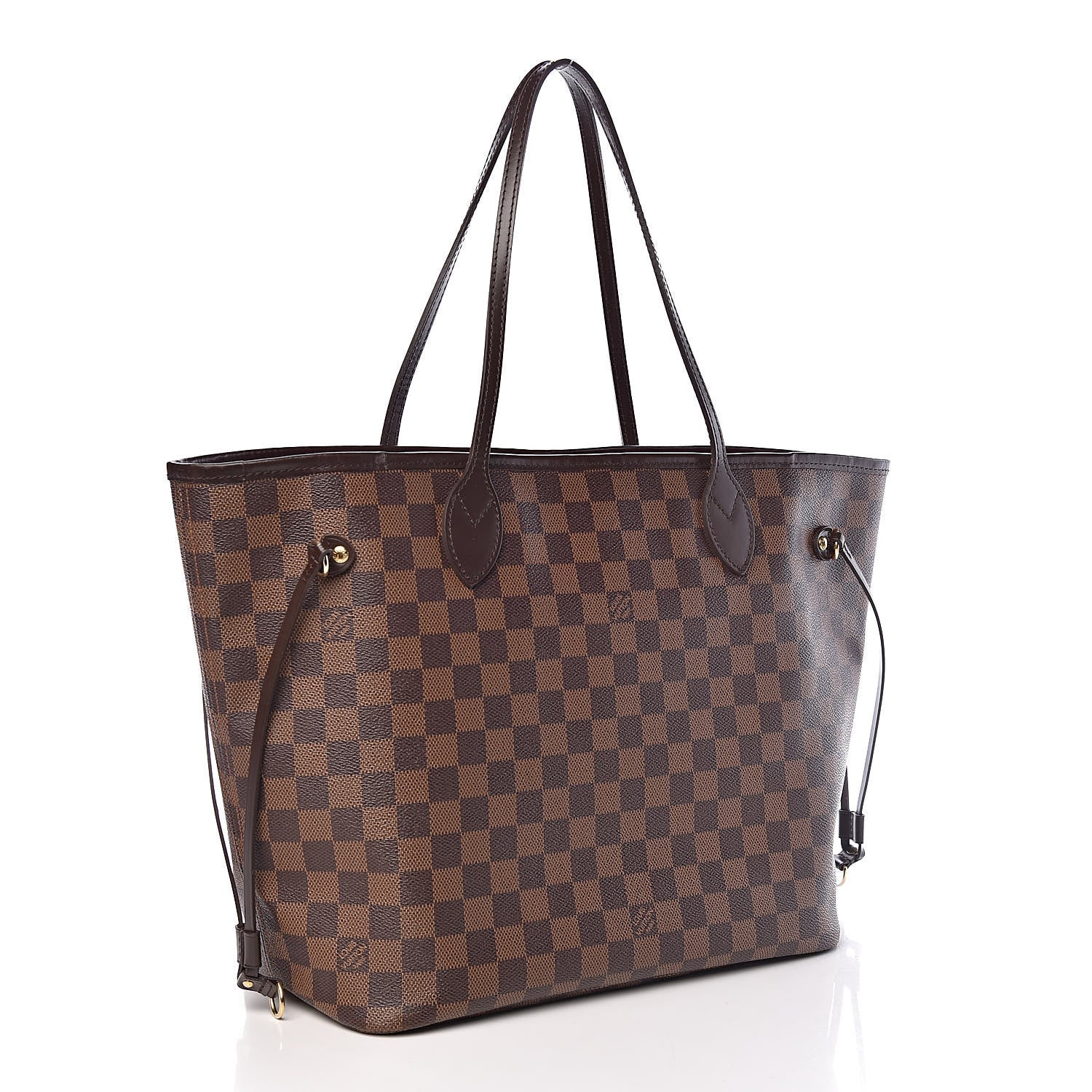 Louis Vuitton Damier Ebene Neverfull MM 3 of 11