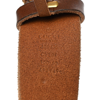 Gucci Faded Calfskin Double G 40mm Belt 100 40 Cuir 3 of 8
