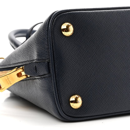 Prada Saffiano Lux Small Promenade Tote Baltico 8 of 11
