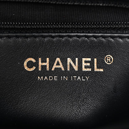 Chanel Shiny Aged Calfskin Quilted Nano Kelly Shopper Black 6 of 14