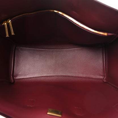 Balenciaga Smooth Calfskin Medium Bel Air Carry All Bag Dark Burgundy 5 of 9