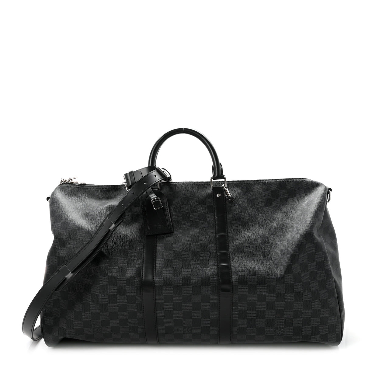 Damier Graphite Keepall Bandouliere 55