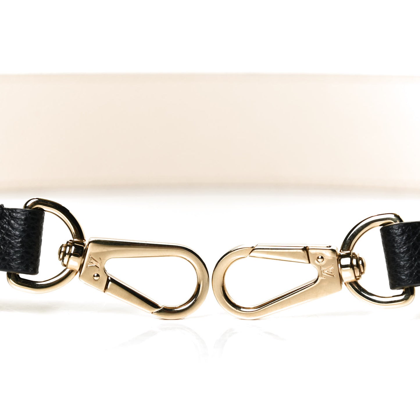 Empreinte Monogram Bandouliere Shoulder Strap Black Beige