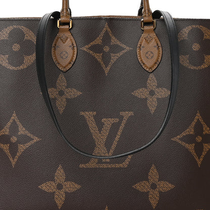 Louis Vuitton Reverse Monogram Giant Onthego GM 7 of 9