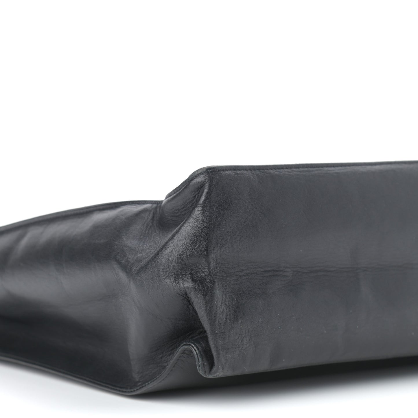 Calfskin CC Tote Black