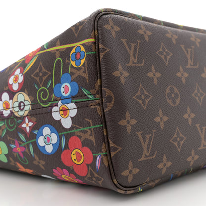 Louis Vuitton LV X TM Monogram Flowers Neverfull MM 9 of 11
