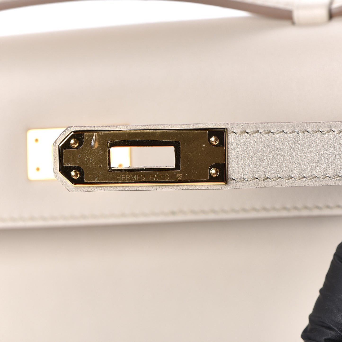 Swift Kelly Cut Clutch Pochette Beton