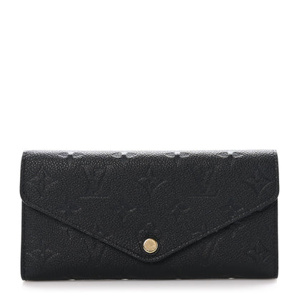 Louis Vuitton Empreinte Josephine Wallet Black 1 of 9