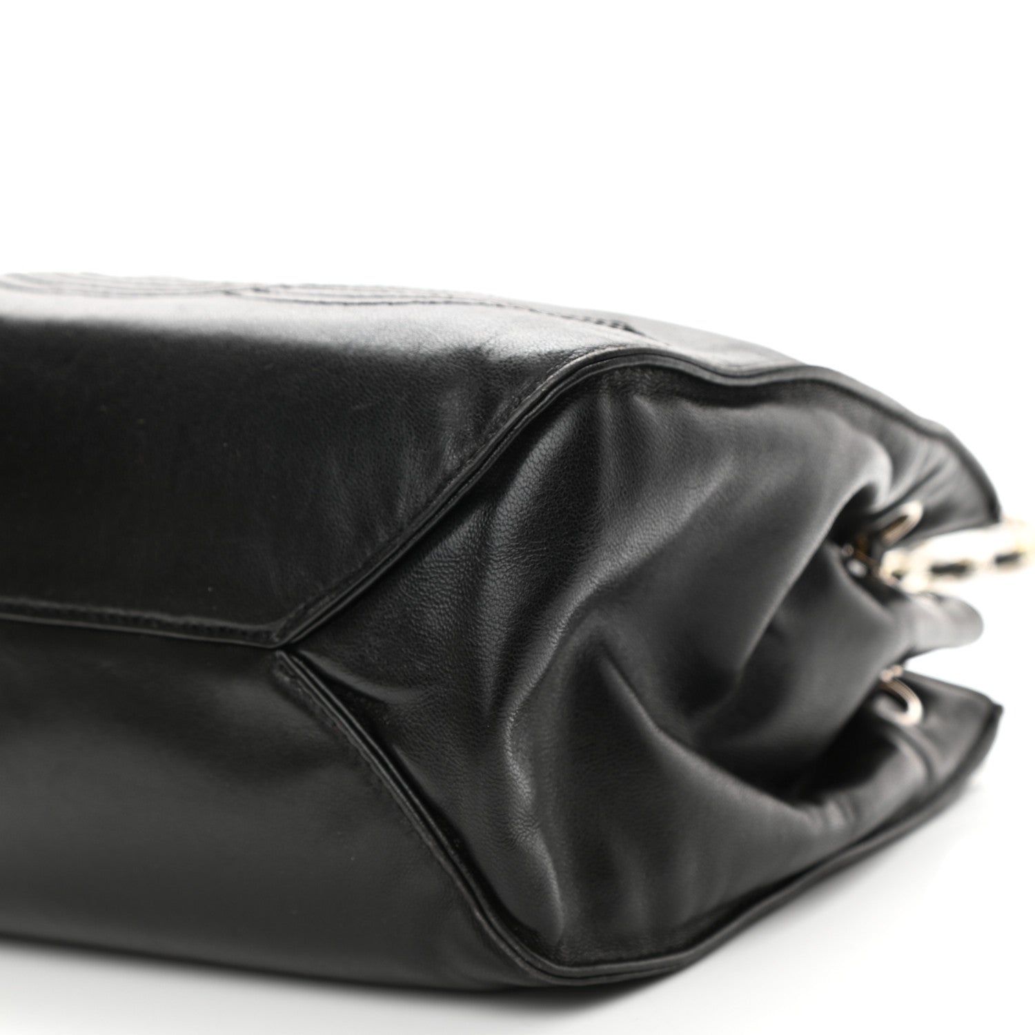 Chanel Lambskin CC Shoulder Bag Black 11 of 11