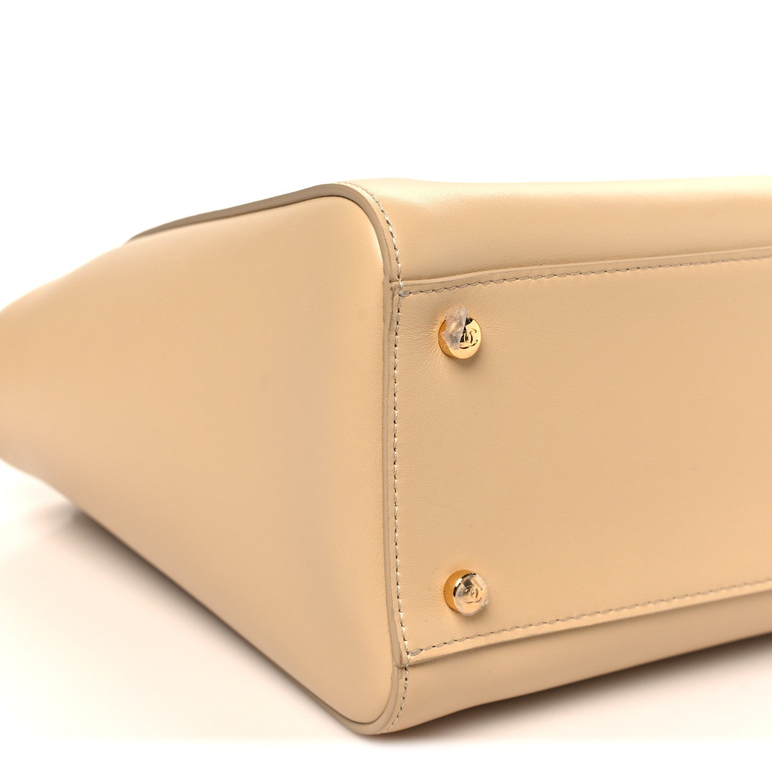 Chanel Calfskin Archetype Small Shopping Tote Beige 9 of 11