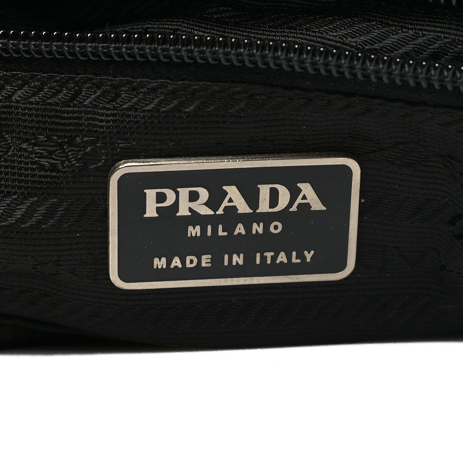 Prada Nylon Vela Medium Backpack Black 6 of 11