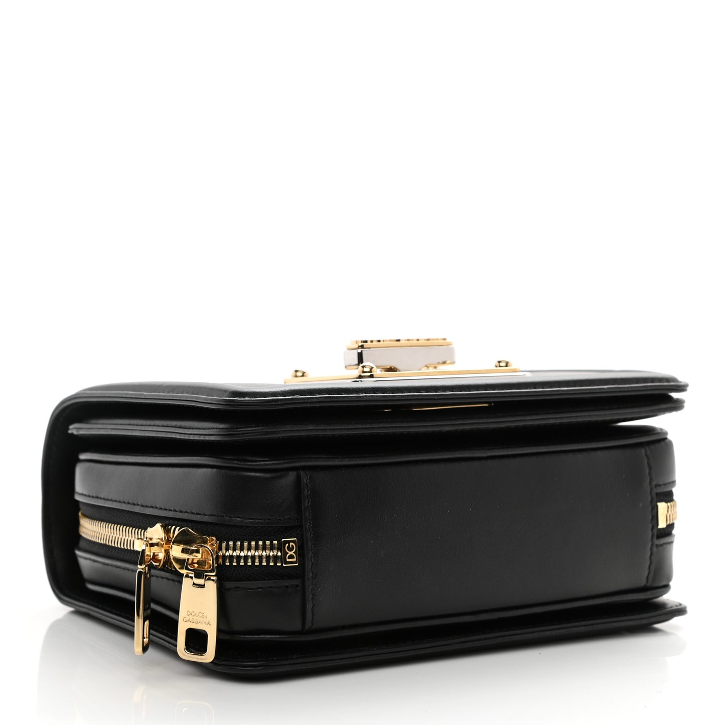 Calfskin Lola Crossbody Bag Black
