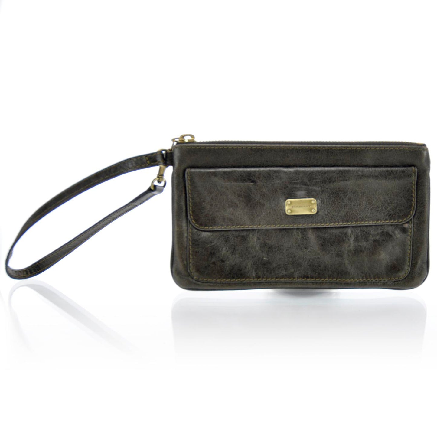Leather Wristlet