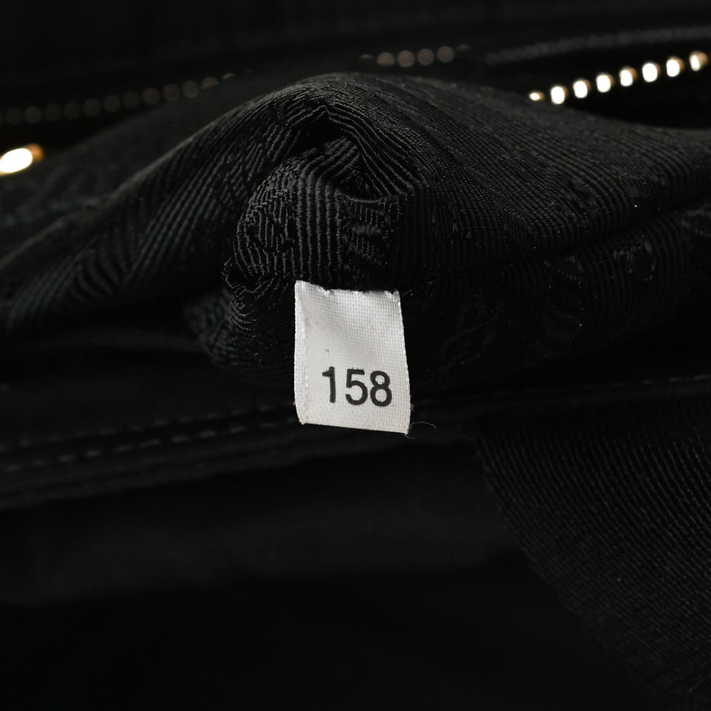 Nylon Vela Baby Bag Black