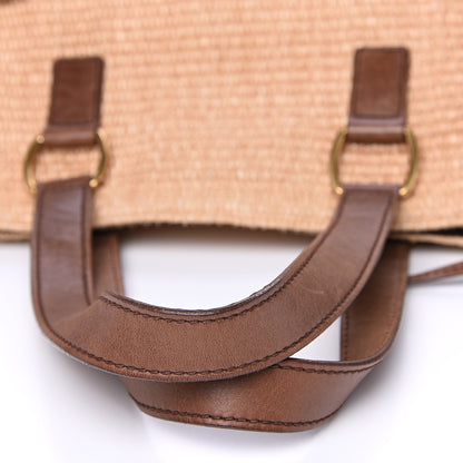 Saint Laurent Straw Raffia Medium Downtown Tote Beige 11 of 15