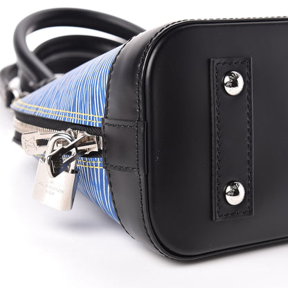 Louis Vuitton Epi Alma BB Denim Light 9 of 11
