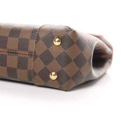 Louis Vuitton Damier Ebene Caissa Clutch Rose Ballerine 10 of 11