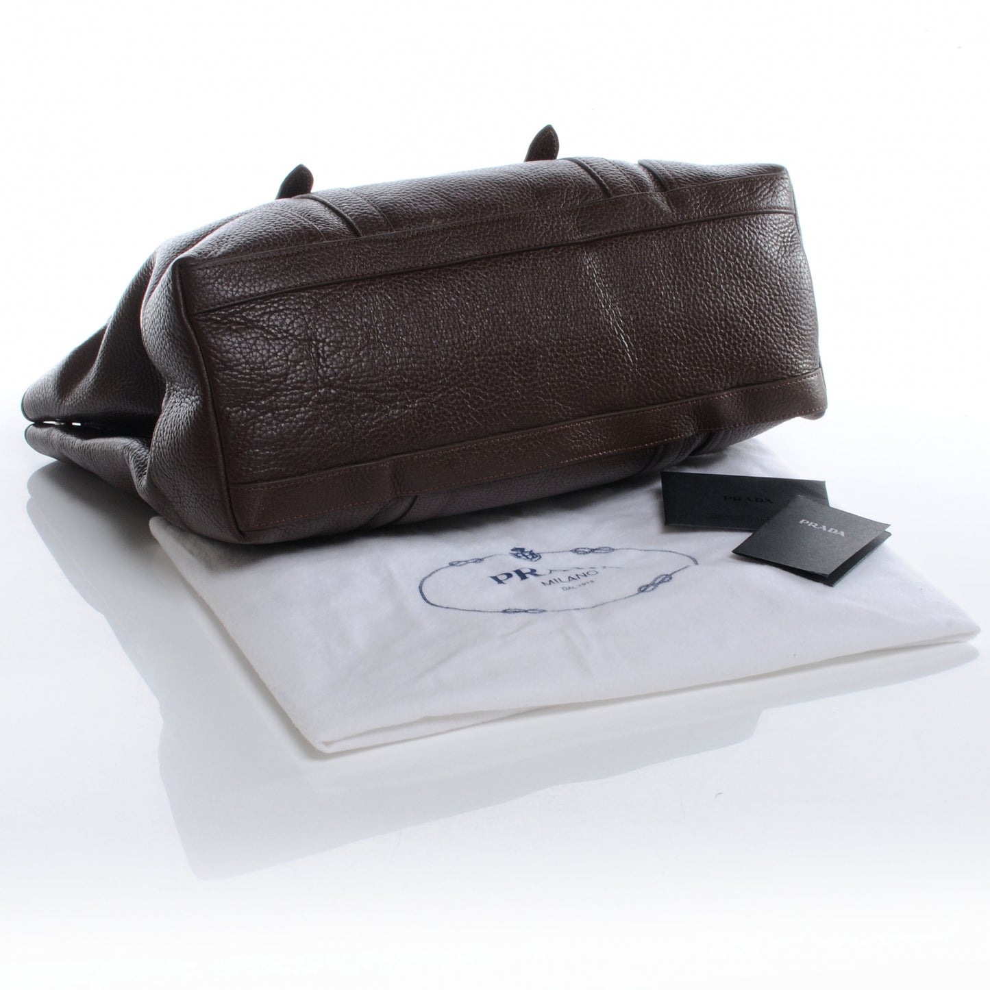 Vitello Daino Shoulder Bag Bruciato