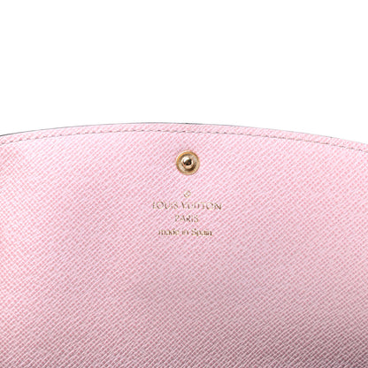 Louis Vuitton Monogram Emilie Wallet Rose Ballerine 6 of 7