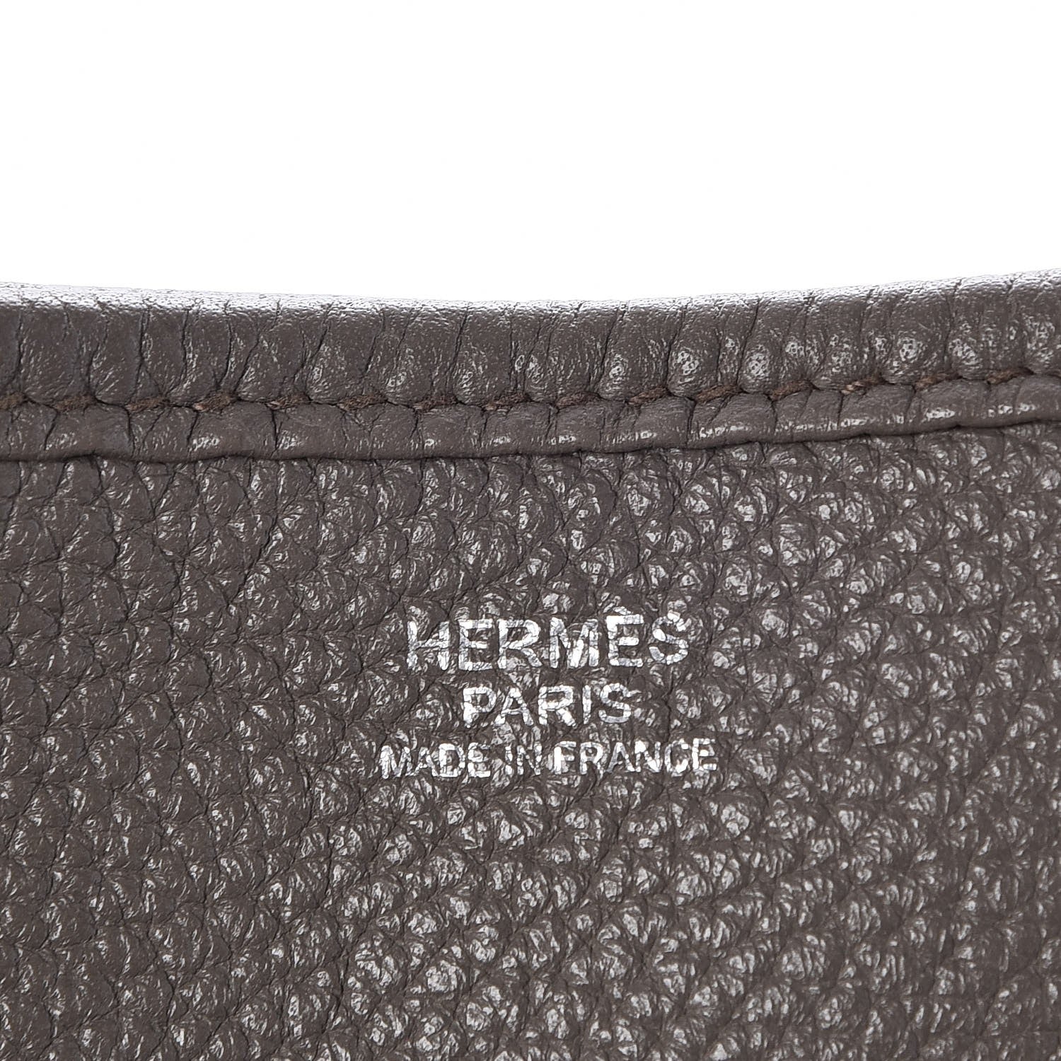 Hermes Taurillon Clemence Evelyne III TGM Etain 6 of 7