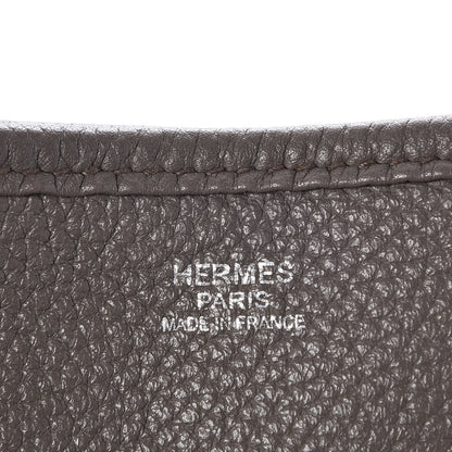 Hermes Taurillon Clemence Evelyne III TGM Etain 6 of 7
