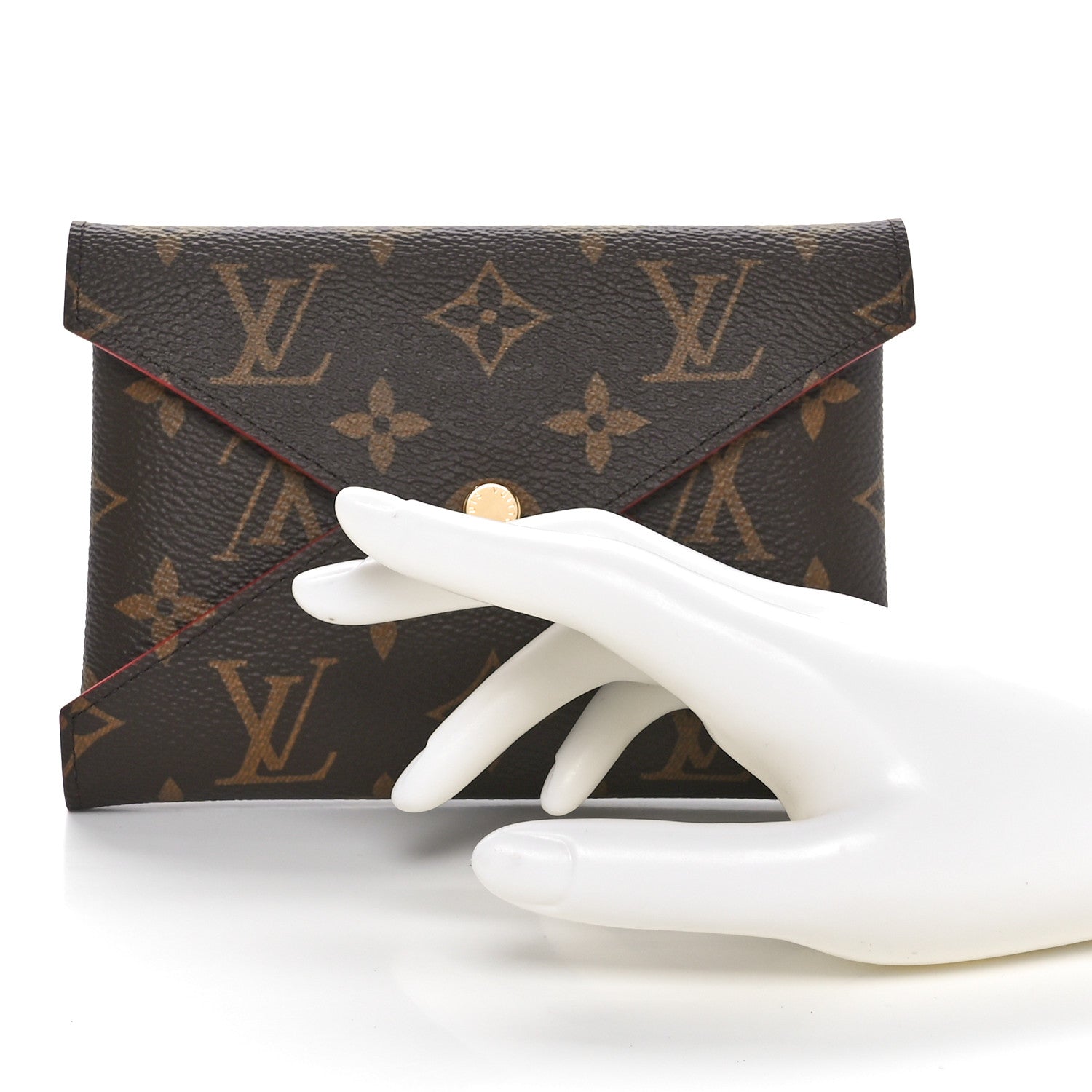 Louis Vuitton Monogram Medium Kirigami Pochette Insert Coquelicot 2 of 7