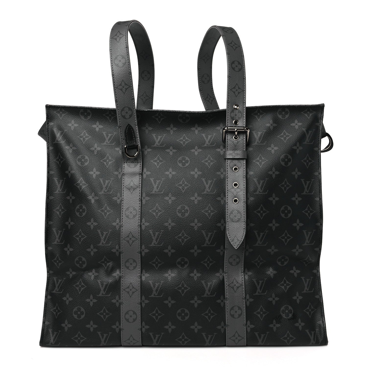 Louis Vuitton Monogram Eclipse Cabas Zippe GM Black 1 of 9