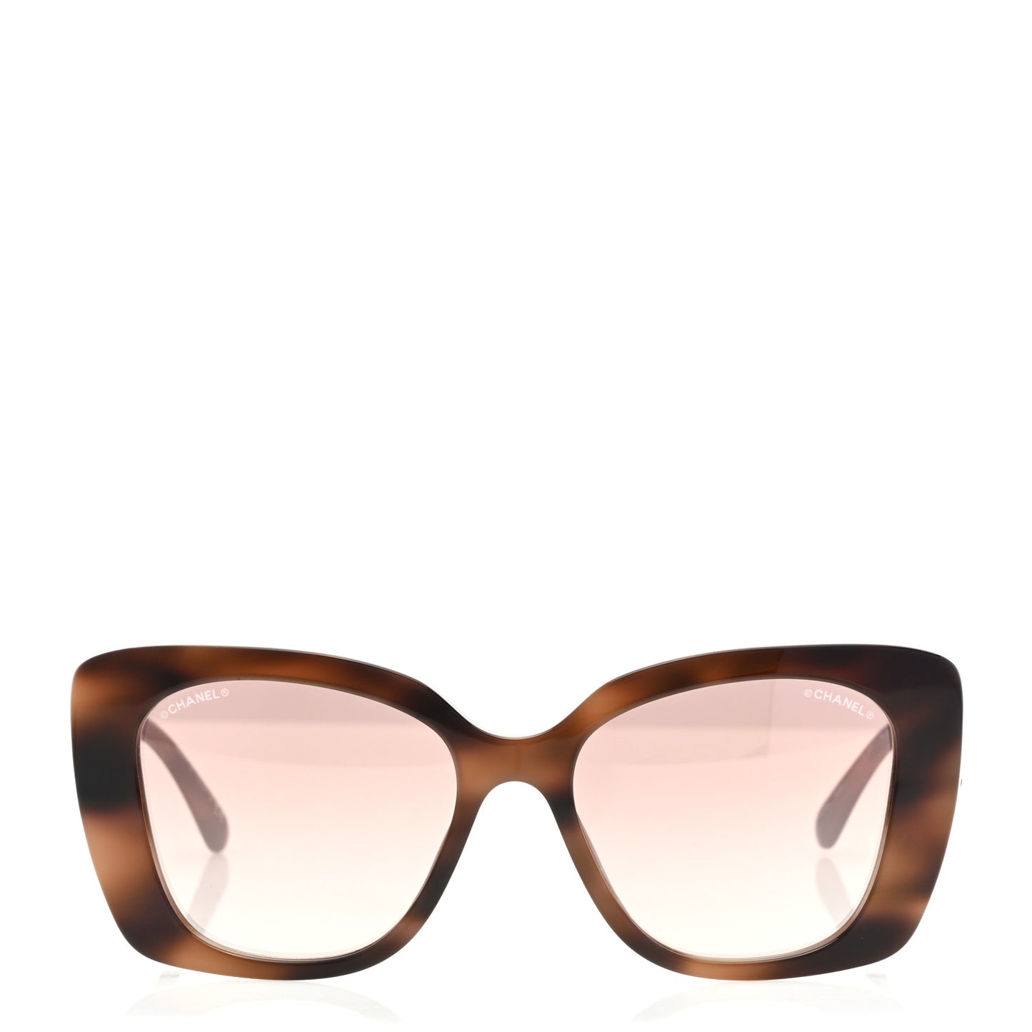 Acetate Strass Square Sunglasses 5422 Tortoise