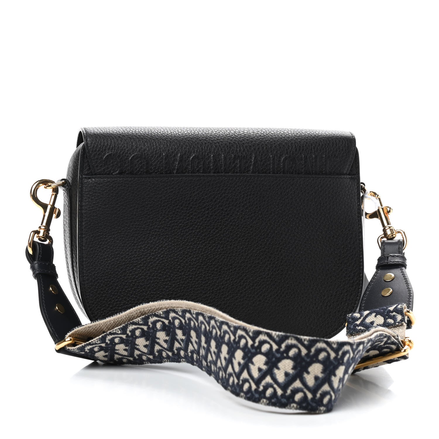 Christian Dior Grained Calfskin Large Bobby Flap Black 3 of 9