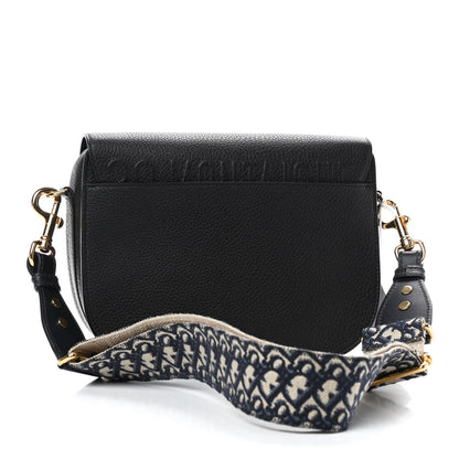 Christian Dior Grained Calfskin Large Bobby Flap Black 3 of 9