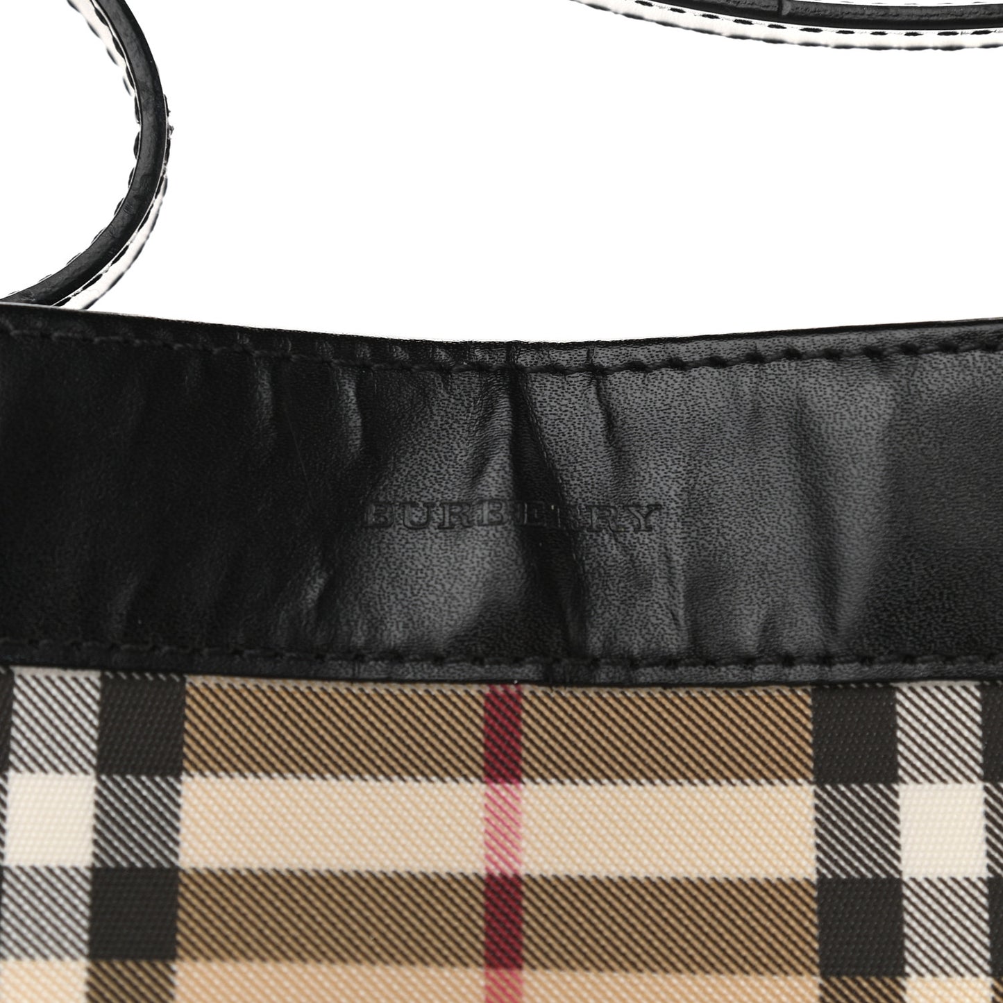 Prorsum House Check Shoulder Bag Black