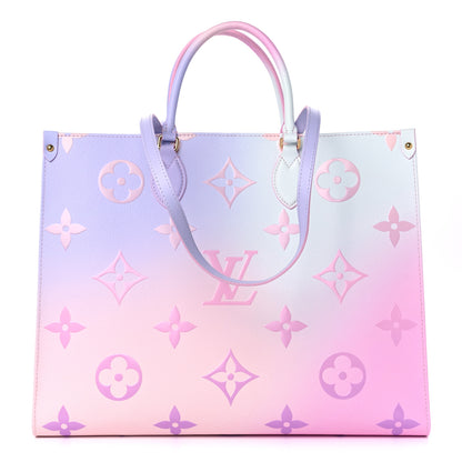 Louis Vuitton Monogram Giant Spring In The City Onthego GM Sunrise Pastel 1 of 8