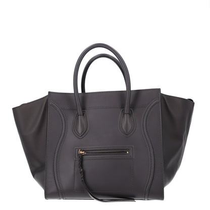 Celine Smooth Calfskin Medium Phantom Luggage Grey 1 of 11