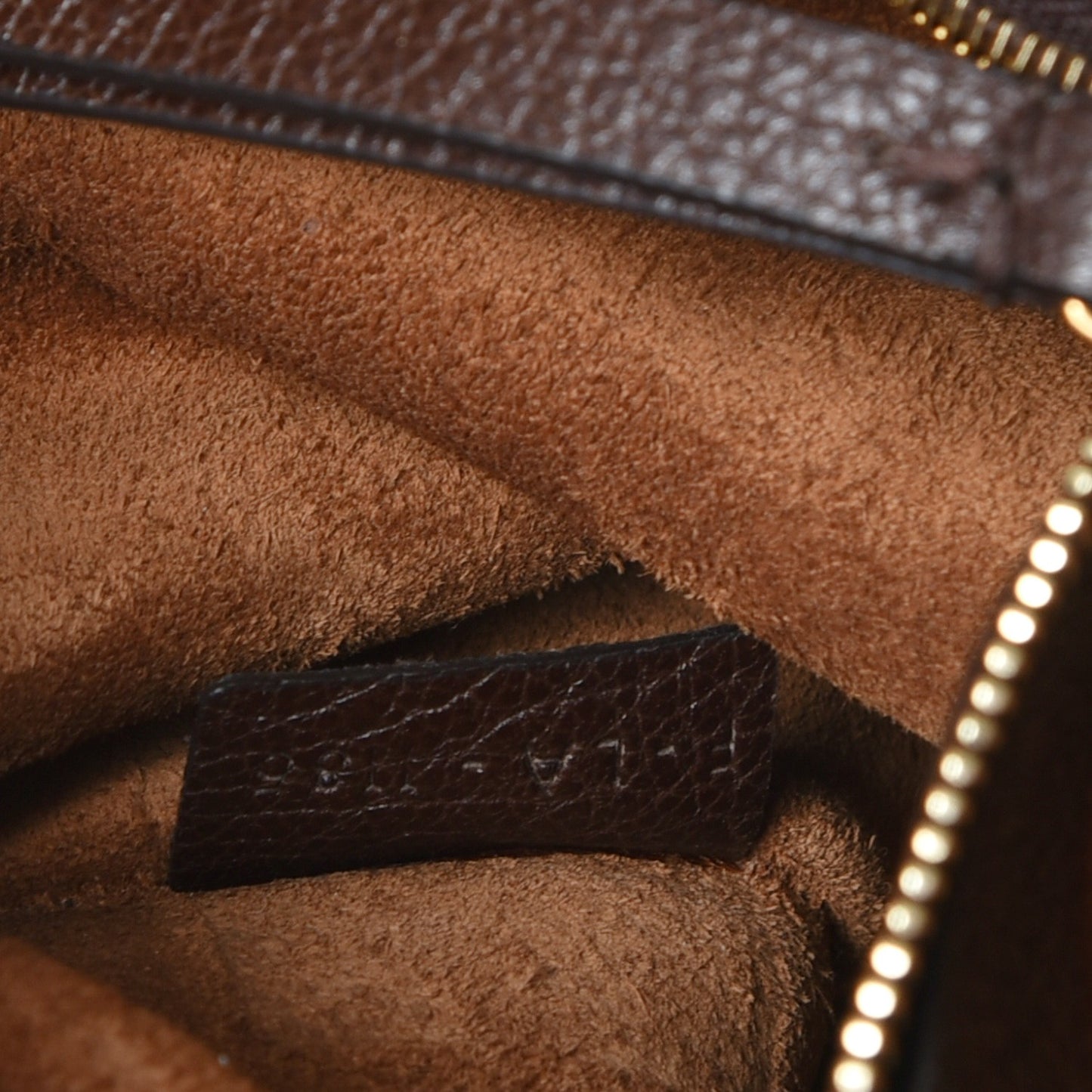 Shiny Grained Calfskin Medium Belt Cabas Phantom Brown