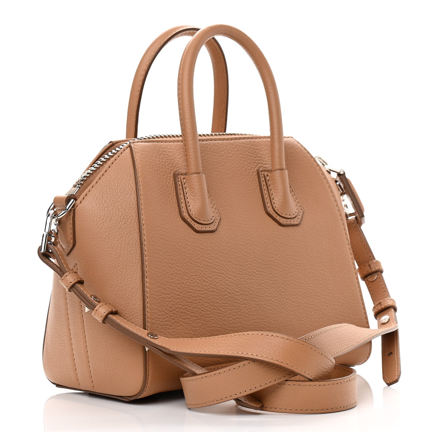 Givenchy Sugar Goatskin Mini Antigona Medium Beige 2 of 11
