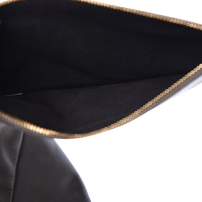 Saint Laurent Calfskin Suede Reversible East West Shopper Tote Dark Grey 12 of 13
