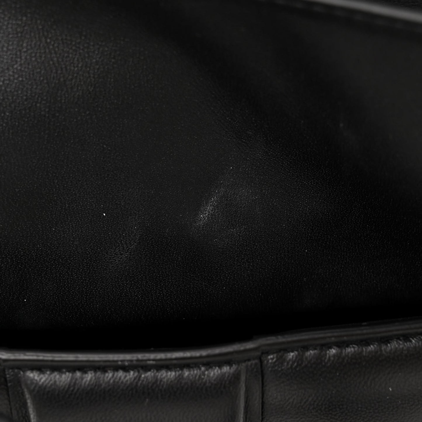 Nappa Maxi Intreccio Padded Cassette Crossbody Bag Black