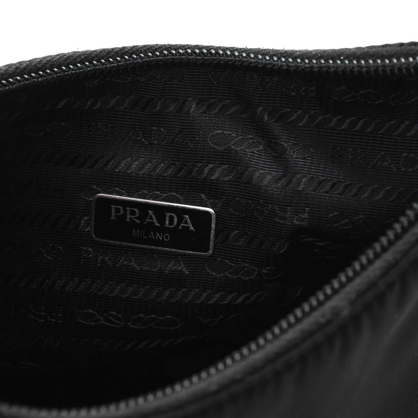 Tessuto Nylon Mini Re-Edition 2000 Bag Black