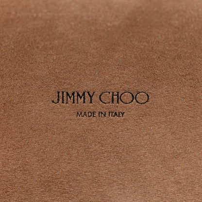 Jimmy Choo Metallic Spazzolato Etched Lockett Petite Shoulder Bag Brown 7 of 10