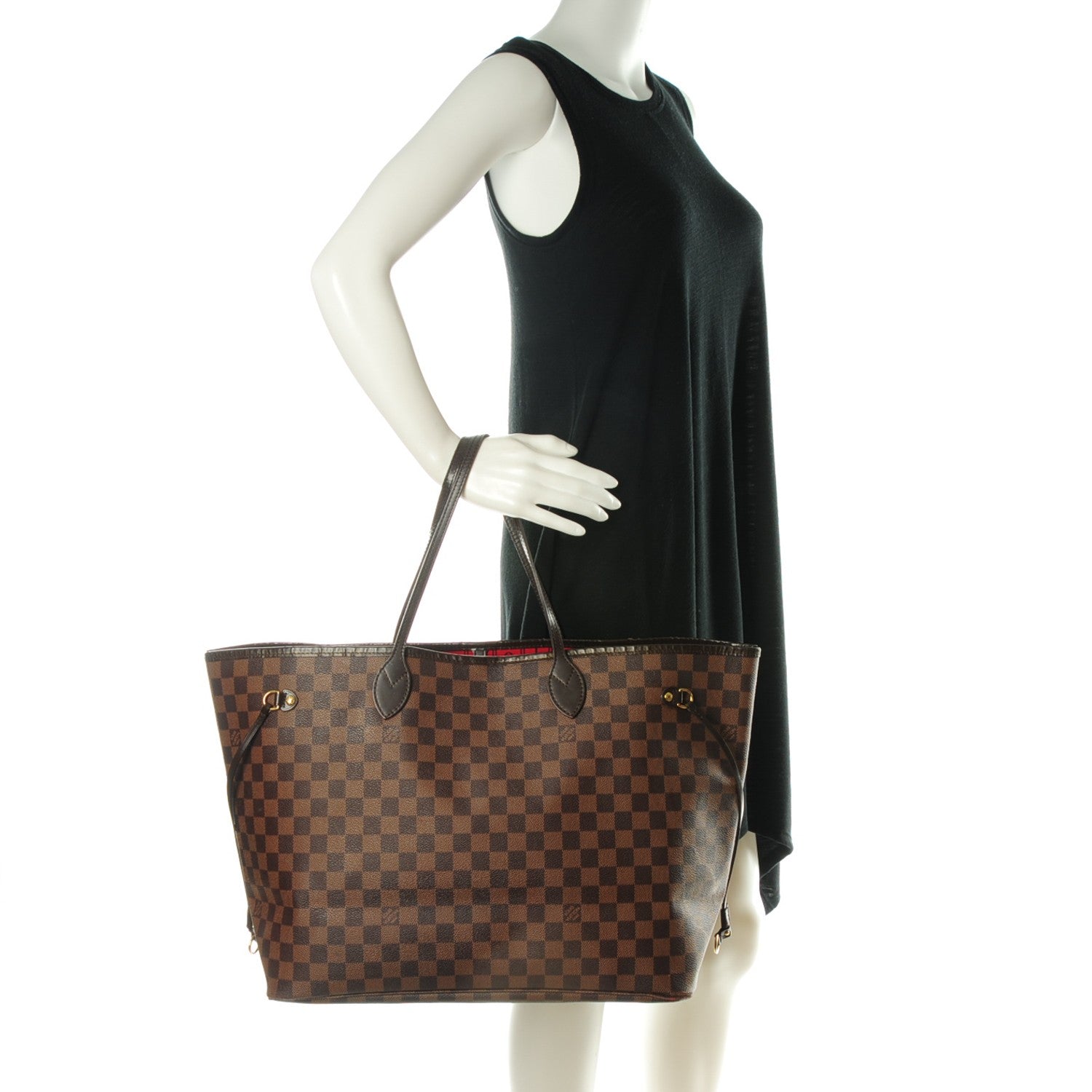 Louis Vuitton Damier Ebene Neverfull GM 2 of 10
