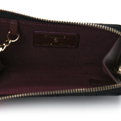 Chanel Caviar Quilted Zipped Key Holder Case Black 5 of 10