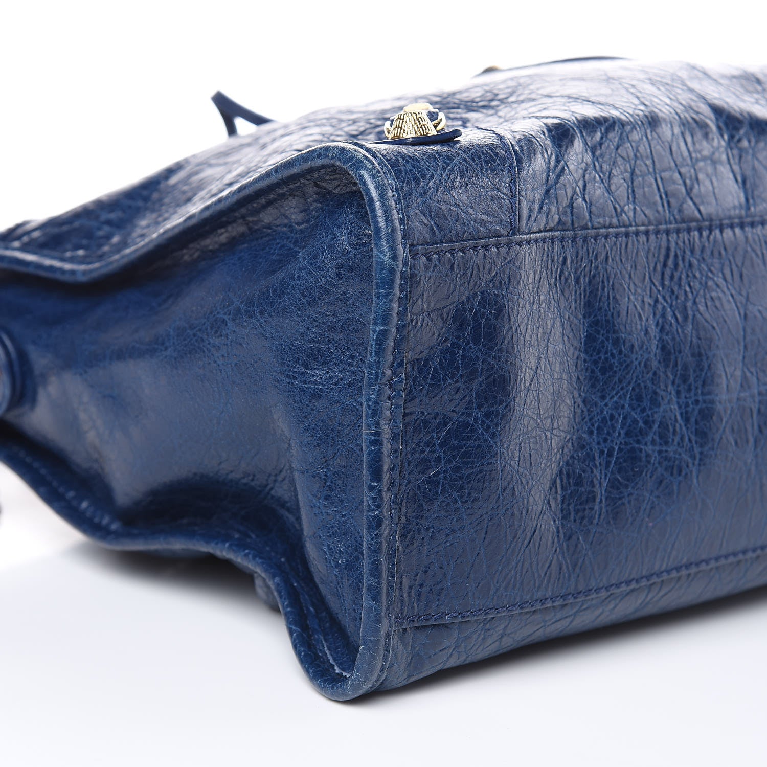 Balenciaga Agneau Giant 12 Gold Hardware City Bleu Mineral 8 of 10